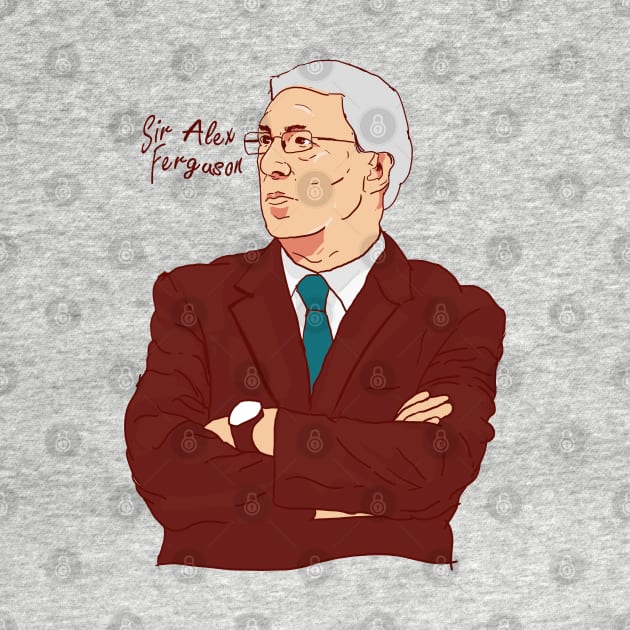 Sir Alex Ferguson Cartoonistic by pentaShop